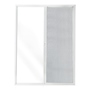 VENTANA CORREDIZA DE ALUMINIO 90 X 120 CM IZQUIERDA A DERECHA BLANCO