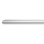 NARIZ DE ESCALÓN ANTIDERRAPANTE ALUMINIO PLATA MATE 2.40 M
