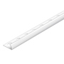 PERFIL PARA PISO ALUMINIO TRATRIM BLANCO BRILLANTE 1.08 CM X 2.40 M