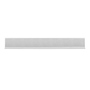 ZOCLO ALUMINIO PLATA MATE BRUSH 6 CM X 2.4 M