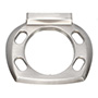 SOPORTE PARA CEPILLOS DE DIENTES DE 10.9 X 3.8 CM NÍQUEL