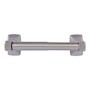 PORTARROLLOS CONTEMPORARY 6 X 20.5 X 7.5 CM PLATA MOEN