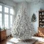 ÁRBOL NAVIDEÑO CALIFORNIA DE LUJO 2.20 M CON 1026 RAMAS BLANCO