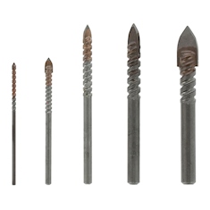 JUEGO DE BROCAS PARA VIDRIO 5 PIEZAS