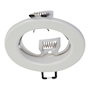 LÁMPARA DE TECHO EMPOTRABLE SPOT REDONDA 3" 50 W BLANCA