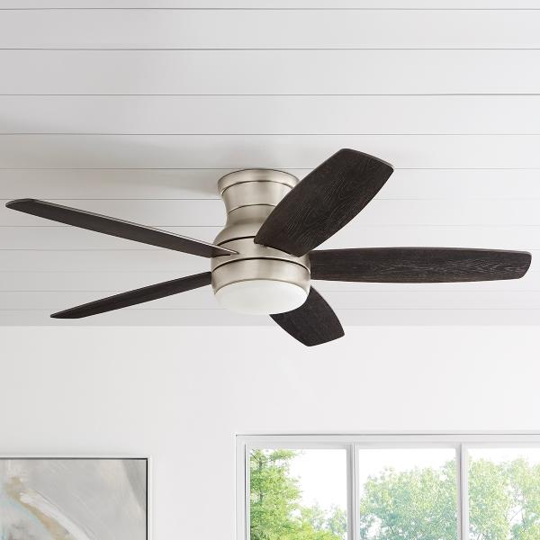 VENTILADOR DE TECHO ASHBY PARK 52" LED INTEGRADO PARA INTERIOR NIQUEL