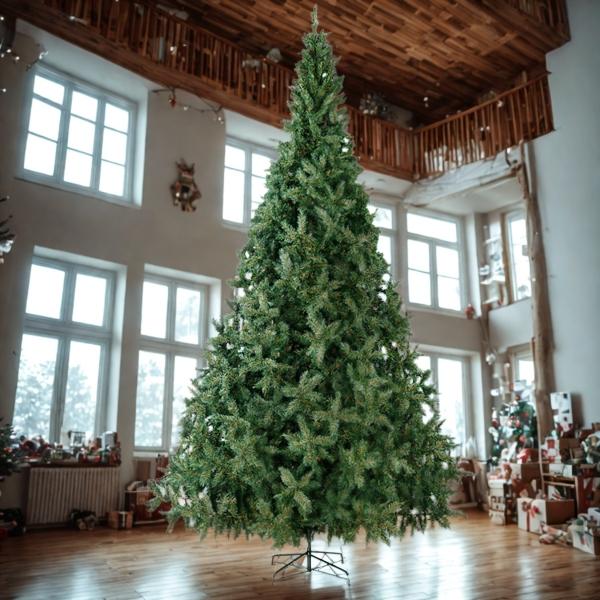 ÁRBOL NAVIDEÑO BÁVARO DE LUJO 4.20 M CON 2612 RAMAS