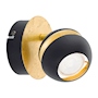 LUMINARIO RIEL DE PARED NOCITO 11 X 11 CM NEGRO EGLO