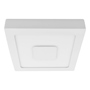 LUMINARIO DE TECHO LED 22.5 X 22.5 CM BLANCO