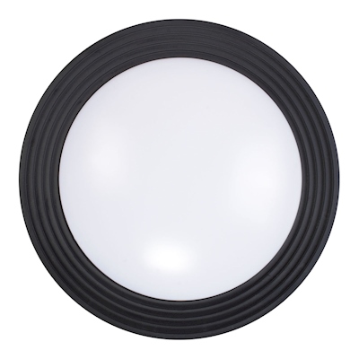 LÁMPARA DE TECHO LED DE SOBREPONER RECTANGULAR 13" 8.8 W NEGRO MATE
