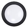 LÁMPARA DE TECHO LED DE SOBREPONER RECTANGULAR 13" 8.8 W NEGRO MATE