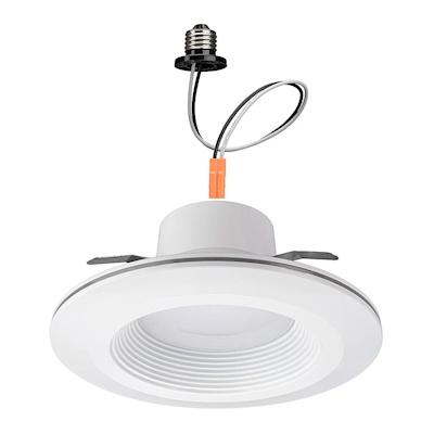 LÁMPARA DE TECHO EMPOTRABLE LED DIMEABLE 5CCT REDONDA 7.5" 11 W BLANCA
