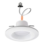 LÁMPARA DE TECHO EMPOTRABLE LED DIMEABLE 5CCT REDONDA 7.5" 11 W BLANCA