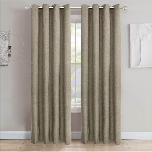 CORTINA BLACKOUT VANGUARD CHOCOLATE 135 X 210 cm
