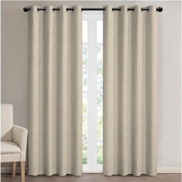 CORTINA BLACKOUT VANGUARD BEIGE 135 X 210 cm