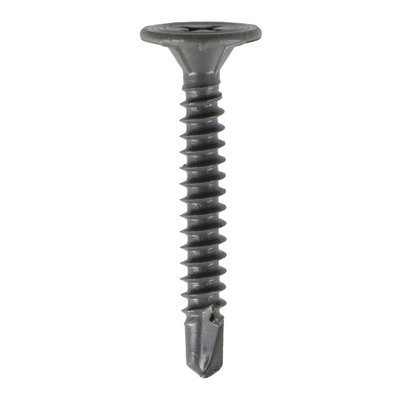 TORNILLOS STD PUNTA DE BROCA PARA PERMABASE 8 X 1 1/4 DE PULGADA GRIS 5000 PIEZAS