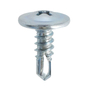TORNILLOS STD PUNTA DE BROCA EXTRA PLANA 8 X 1/2 PULGADA GRIS 10000 PIEZAS