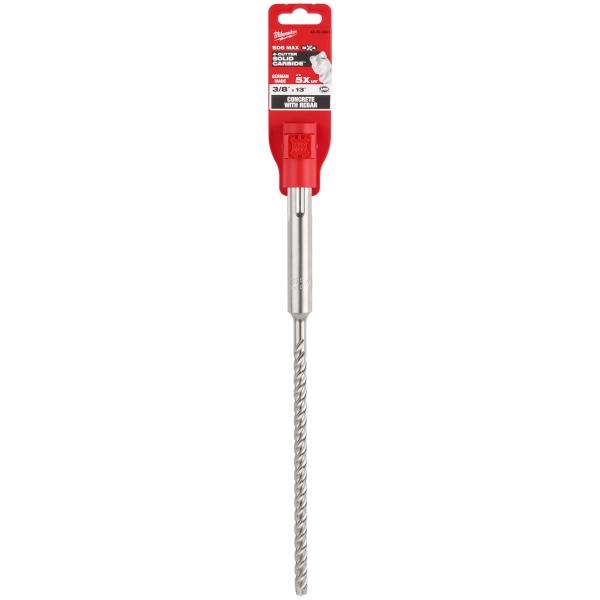 BROCA DE CARBURO DE 2 FILOS 3/8 X 13 PULGADAS