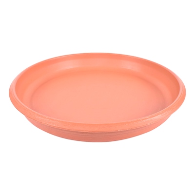 PLATO BASE DE PLÁSTICO 31 CM ANTIDERRAME PARA INTERIOR Y EXTERIOR