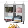 ORGANIZADOR PARA CLÓSET GRIS 61 X 69.9 CM