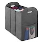 CESTO PARA ROPA CON 3 DIVISIONES DE TELA 66 x 58.4 CM GRIS OSCURO