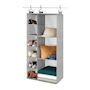 ORGANIZADOR PARA CLÓSET GRIS 39.4 X 81.3 CM
