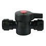 VÁLVULA ESFERA DE 1/2 PULGADA NEGRO COFLEX