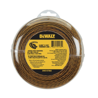 HILO PARA DESBROZADORA DE 68 M X 2 MM PARA CORTE Y MANTENIMIENTO