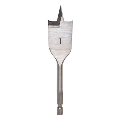 BROCA DE PUNTA PLANA PARA MADERA DE 1 PULGADA