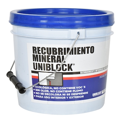 RECUBRIMIENTO MINERAL UNIBLOCK GAL