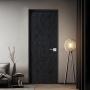 PUERTA INTERIOR SEMISOLIDA 70 X 213 CM GRIS OXFORD AJUSTE EXPRESS