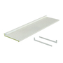 CUBIERTA DE COCINA EN SUSTRATO SEKO ACABADO MATE DE 240 X 64.5 X 10 CM PEARLWHITE