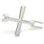 LLAVE PARA TAPÓN EMERGENTE 14 X 22.8 X 3 CM PLATA HUSKY