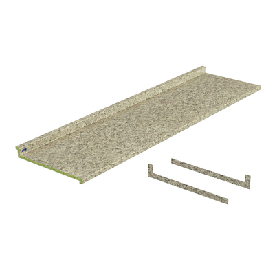 CUBIERTA DE COCINA EN SUSTRATO SEKO ACABADO MATE DE 240 X 64.5 X 10 CM MILANO QUARTZ