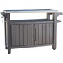 MUEBLE COMPLEMENTO PARA ASADOR 134 X 51.7 X 89.6 CM CAFÉ KETER