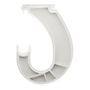 SOPORTE PARA TUBO COLGADOR BLANCO