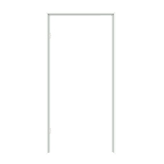MARCO PARA PUERTA METAL 90 CM CON ACABADO CON BISAGRA Y 3 BISAGRAS