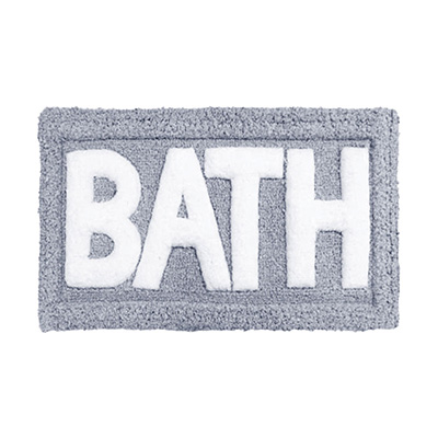TAPETE DE BAÑO BATH GRIS CLARO 40X70 CMBATH GRIS CLARO 40X70 CM