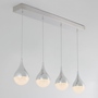 LÁMPARA COLGANTE GLITZER LED DE 4 LUCES