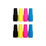 IDENTIFICADOR Y PROTECCIÓN PARA CABLE VARIOS COLORES 2.08 X 0.7 X 0.7 CM 8 PIEZAS