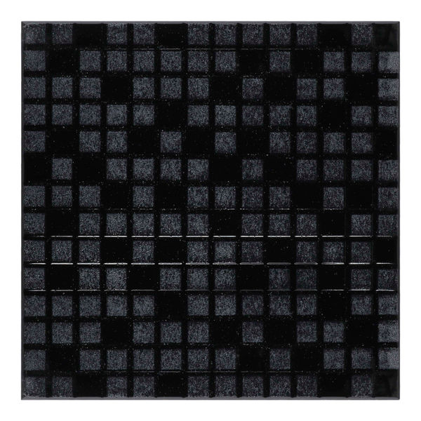 PISO CERÁMICO VETRI 35.7 X 35.7 CM NEGRO TIPO MOSAICO CAJA CON 1.78 M2