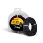 CABLE ELÉCTRICO THW-LS CALIBRE 12 AWG NEGRO 15M DESLIZABLE