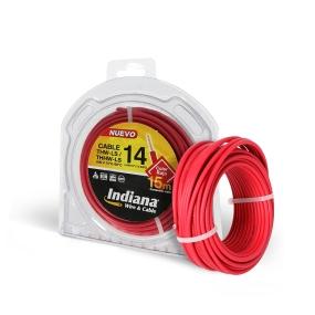CABLE ELÉCTRICO THW-LS CALIBRE 14 AWG ROJO 15M DESLIZABLE
