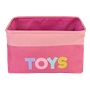 GAVETA ORGANIZADORA CON ASAS 38 X 26 X 24 CM POLIÉSTER MULTICOLOR