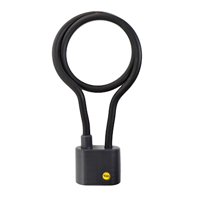 CABLE DE ACERO CON CANDADO 1 X 80 CM