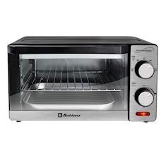 HORNO ELÉCTRICO 120 V 10 L 1000 W ASAR GRATINAR TOSTAR COMPACTO