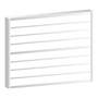 PROTECTOR PARA VENTANA CELOSIA CONTEMPO ACERO 120 X 100 CM BLANCO