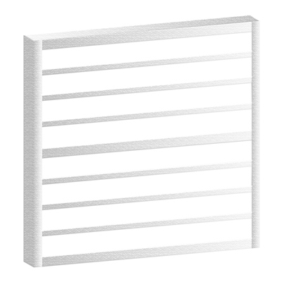 PROTECTOR PARA VENTANA CELOSIA CONTEMPO ACERO 100 X 100 CM BLANCO