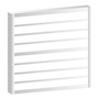 PROTECTOR PARA VENTANA CELOSIA CONTEMPO ACERO 90 X 90 CM BLANCO