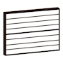 PROTECTOR PARA VENTANA CELOSIA CONTEMPO ACERO 150 X 120 CM CHOCOLATE